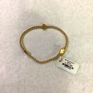 Enewton Gold Filled Cross Bracelet Extended Size NWT